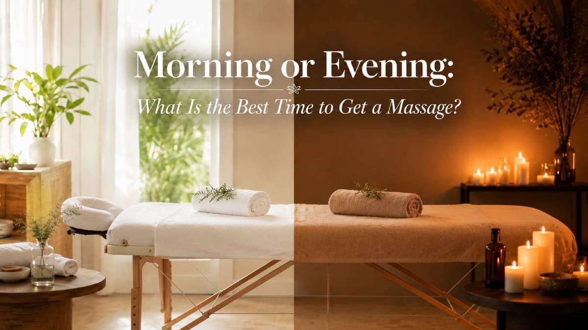 Morning or Evening: What Is the Best Time to Get a Massage?