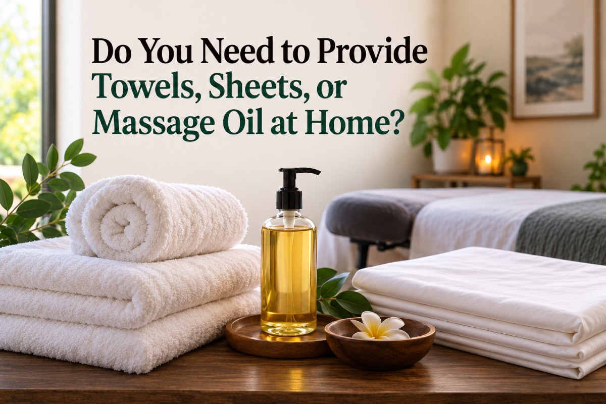 Do You Need to Provide Towels, Sheets, or Massage Oil at Home?