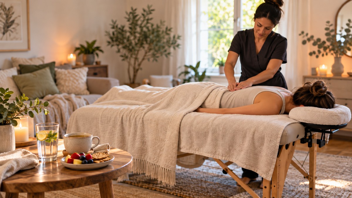 Should You Eat Before an In-Home Massage? What to Know Before Your Appointment